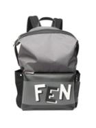 Fendi Santander Logo Backpack