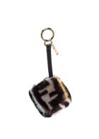 Fendi Cube Logo Key Charm