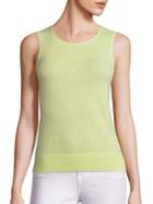 Saks Fifth Avenue Collection Sleeveless Cashmere Shell
