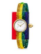 Gucci Rainbow Plexiglas Watch