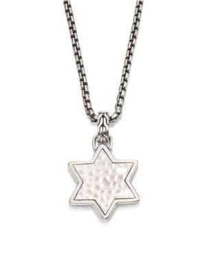 John Hardy Classic Chain Collection Star Pendant Necklace