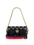 Gucci Broadway Studded Leather Clutch