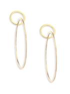 Jennifer Zeuner Jewelry Dean Hoop Earrings/2.5