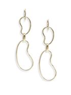 Ippolita 18k Classico Kidney & Oval Link Earrings