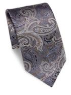 Canali Paisley Patterned Silk Tie