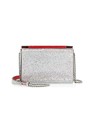 Christian Louboutin Large Vanite Suede Clutch