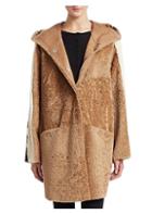 The Fur Salon Oversized Shearling Coat