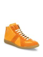 Maison Margiela Replica Mid-top Leather Sneakers