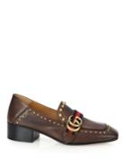Gucci Peyton Studded Leather Loafers