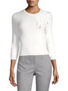 Michael Kors Collection Stretch Corsage Pullover