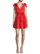 Alexis Kelisi Bow Fit-and-flare Dress