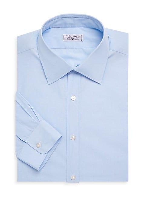Charvet Regular-fit End-on-end Cotton Dress Shirt