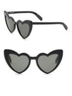 Saint Laurent 181 Lou Lou 54mm Heart-shaped Sunglasses