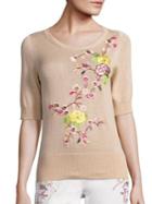 Etro Floral Embroidered Top