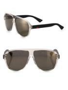 Gucci 59mm Pilot Sunglasses