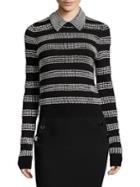 Michael Kors Collection Studded Cashmere Pullover