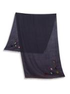Paul Smith Embroidered Motif Scarf