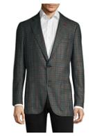 Isaia Classic Fit Wool & Cashmere Jacket