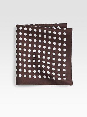 Polka Dot Pocket Square