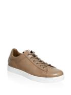 Gianvito Rossi Leather Lace-up Low Top Sneakers