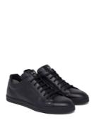 Fendi Face Leather Low-top Sneakers