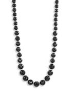 Chan Luu Long Onyx & Sterling Silver Necklace