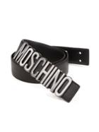 Moschino Logo-detail Leather Belt