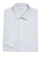 Charvet Regular-fit Stripe Cotton Dress Shirt