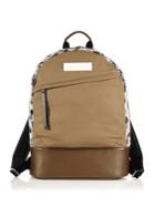 Want Les Essentiels Kastrup Tweed, Leather & Canvas Backpack