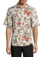 Mcq Alexander Mcqueen Floral Short Sleeve Shirt