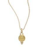 Temple St. Clair Angel Diamond & 18k Yellow Gold Small Pendant