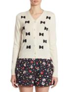 Marc Jacobs Wool Bow Cardigan