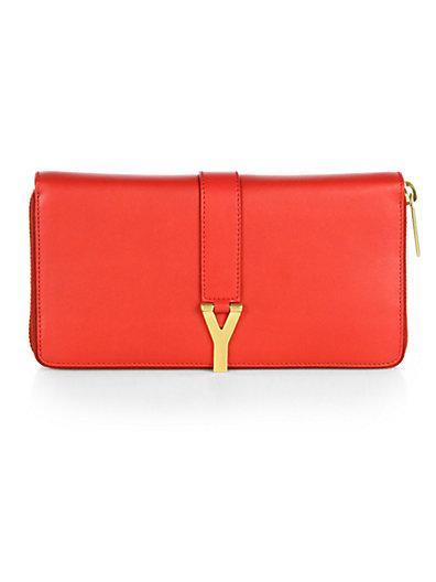 Saint Laurent Saint Laurent Ligne Y Zip-around Wallet