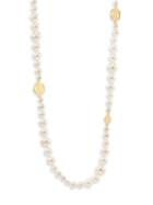 Tory Burch Faux-pearl Long Necklace