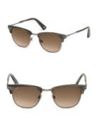 Web 51mm Square Horn Effect Sunglasses