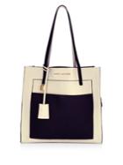 Marc Jacobs Grind Monochrome Grained Leather Tote