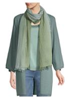 Eileen Fisher Ombre Chiffon Scarf