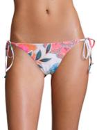 Mara Hoffman Arcadia Coral Side Tie Bikini Bottom