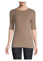 Lafayette 148 New York Ribbed Knit Sweater