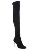 Jimmy Choo Toni 100 Suede Over-the-knee Boots
