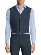 Saks Fifth Avenue X Traiano Colorblock Single-breasted Vest