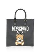 Moschino Logo Bear Tote