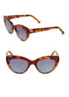 Colors In Optics Colors In Optics Lolitaii 51mm Cat Eye Sunglasses