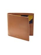 Polo Ralph Lauren Leather & Silk Bi-fold Wallet