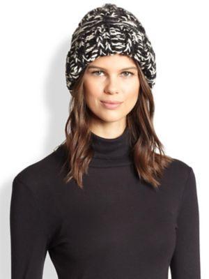 Eugenia Kim Marley Baby Alpaca Hand-knit Ribbed Beanie