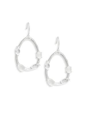 Ippolita 925 Rock Candy Large Quartz, Moonstone & Mother-of-pearl Teardrop Earrings