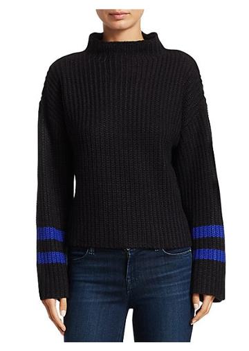 Scripted Scripted Stripe Cuff Sweater