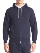 Brunello Cucinelli Long Sleeve Hooded Sweatshirt