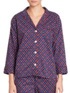 Sleepy Jones Marina Cotton Pajama Shirt