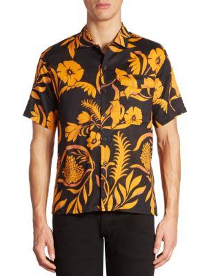 Ami Printed Short Sleeve Shirt